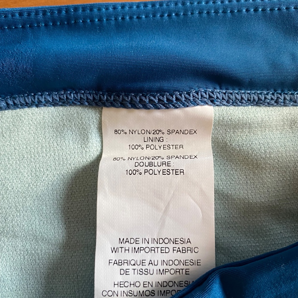 Nike Women's Teal Blue Bikini Bottom Swimsuit Swim NWOT Size 10 - Picture 6 of 7